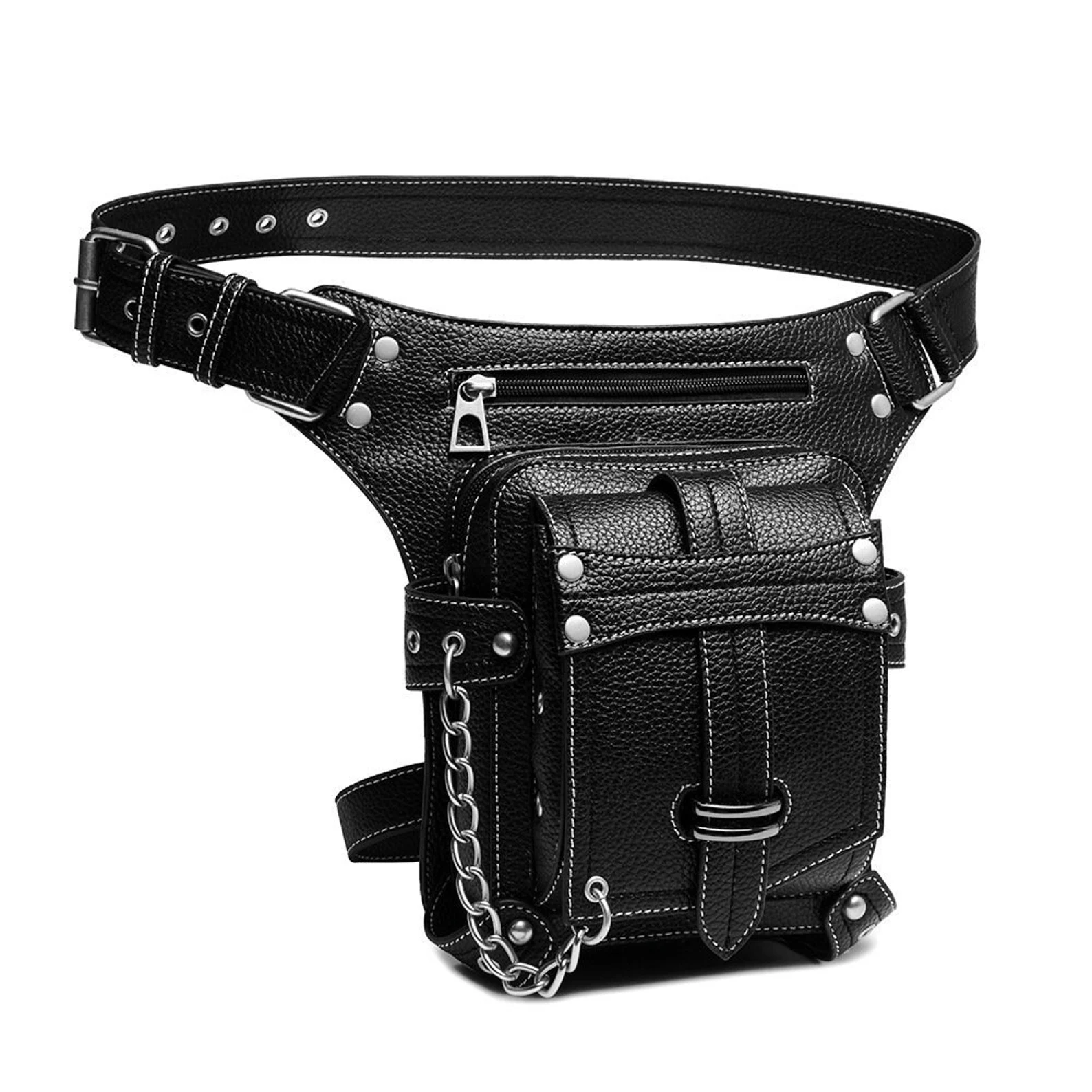 Gothic Motorcycle Waist Bag
